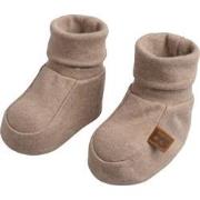 Baby's Only Slofjes Melange - Clay - 3-6 mnd - 100% ecologisch katoen