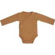 Baby's Only Rompertje lange mouw Pure - Caramel - 62 - 100% ecologisch...