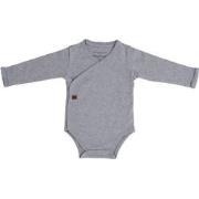 Baby's Only Rompertje lange mouw Melange - Grijs - 50 - 100% ecologisc...