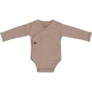 Baby's Only Rompertje lange mouw Melange - Clay - 50 - 100% ecologisch...