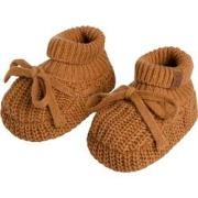 Baby's Only Slofjes teddy Soul - Caramel - 3-6 mnd - 100% ecologisch k...