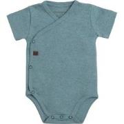 Baby's Only Rompertje Melange - Stonegreen - 44 - 100% ecologisch kato...