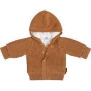 Baby's Only Vestje met capuchon teddy Soul - Caramel - 74 - 100% ecolo...