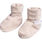 Baby's Only Slofjes Stripe - Oud Roze - 3-6 mnd - 95% ecologisch katoe...