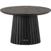 Salontafel Ø60, Acacia Black