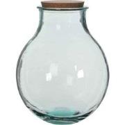 Mica Decorations Olly Vaas - H38 x Ø29 cm - Glas - Transparant