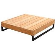 Yasashii coffee table low teak