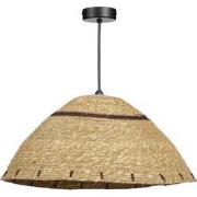 Mica Decorations Joulz Hanglamp - H16 x Ø36 cm - Jute - Lichtbruin