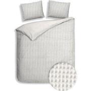 Heckett & Lane Dekbedovertrek Vafala Ivory White 200 x 200 220 cm + 2 ...