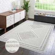 Tapijtenloods Vloerkleed Lindo Modern Woonkamer Beige Laagpolig- 80x15...