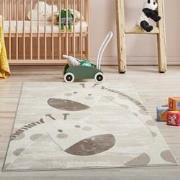 Tapijtenloods Mara Giraffe Vloerkleed Kinderkamer Creme Laagpolig Tapi...