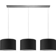 hanglamp beam 3 bling Ø 35 cm - zwart