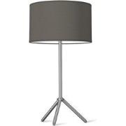 Moderne tafellamp Bling - antraciet - tafellamp Karma inclusief lampen...