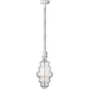 Home sweet home hanglamp Leonardo wit Cloud - helder