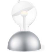 Move Me tafellamp Bumb - grijs / Sphere 5,5W - wit