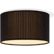 Corduroy Plafondlamp - Cilinder - Black - Scandinavische stijl - ø30 x...