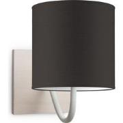 wandlamp beach bling Ø 16 cm - bruin