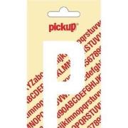 Plakletter Nobel Sticker letter P