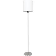 Mexlite vloerlamp Noor - staal - metaal - 30 cm - E27 fitting - 1564ST