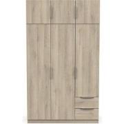 Kast 6 deuren en 2 laden Ghost - L119,4 cm