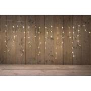 ICICLE LIGHTS 90L 180X70CM LED WARM WIT 18 STRENG 3/5/7/3/5/7 5M TRANS...