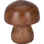 Mushroom 12X14 cm Brown