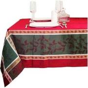 Tafelkleed oliver 300x150 cm rood/groen