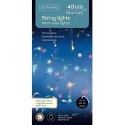 MicroLED string BO l195 cm zilver/zmlt