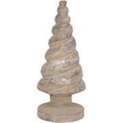 Xmas tree cone swirl m, silver