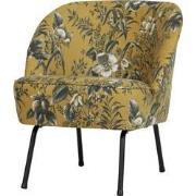 BePureHome Vogue Fauteuil - Fluweel - Poppy Mosterd - 69x57x70