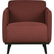 BePureHome Statement Fauteuil - Polyester - Chestnut - 77x72x93