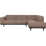 BePureHome Statement Hoekbank Rechts - Bouclé - Nougat - 77x274x210