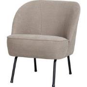 BePureHome Vogue Fauteuil - Geweven stof - Zand - 69x57x70