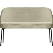 BePureHome Vogue Eetbank - Velvet - Pistache - 83x120x59