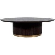 PTMD Xelle Black Coffeetable 150 Cm