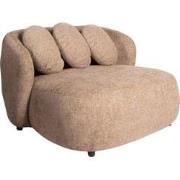 PTMD Aphrodite Taupe Loveseat Legacy 3 Mink Fabric