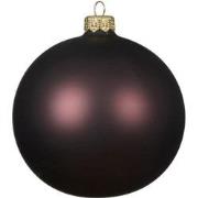 Kerstballen glas d10 cm z.trffl 4st Y