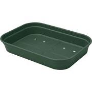 3 stuks - Bloempot Green basics kweektray m blad groen