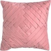 Dutch Decor PHILLY - Sierkussen velvet 45x45 cm - Dusty Rose - roze - ...