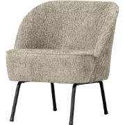 BePureHome Fauteuil Vogue - Structure Velvet - Wheatfield - 69x57x70