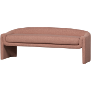 BePureHome Zone Bankje - Polyester - Rose Dust - 58x160x55