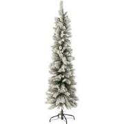 J-line - Kerstboom Plastiek Small Model Besneeuwd Groen Small - 47x47x...