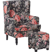 Beliani SANDSET - Fauteuil-Zwart-Polyester