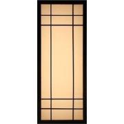 Fine Asianliving Japanse Wandlamp Shoji Zwart Noshiro B12xD20xH50cm