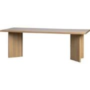 vtwonen Angle Eettafel - Eiken - Naturel - 75x220x90