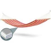 Feel Furniture - Hangmat met houtbar en vulling - Tropical - 200cmx150...