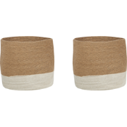 Beliani BULANIK - Mand-Beige-Jute