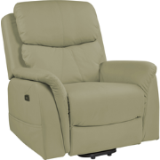 Beliani GLORIE - TV-fauteuil-Groen-Veganistisch eco-leer