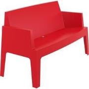 Design stoel PLEMO XL rood