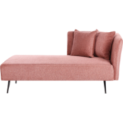 Beliani RIOM - Chaise longue-Rood-Polyester